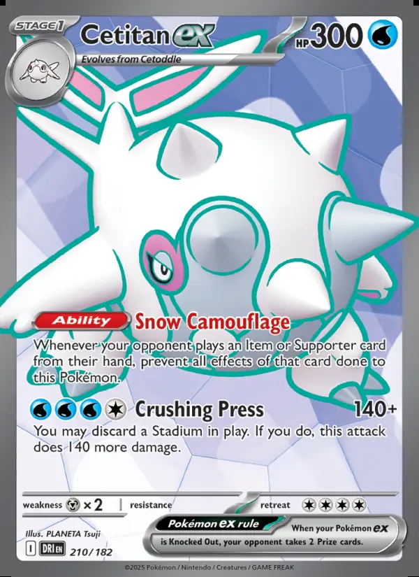 Image of the card Cetitan ex