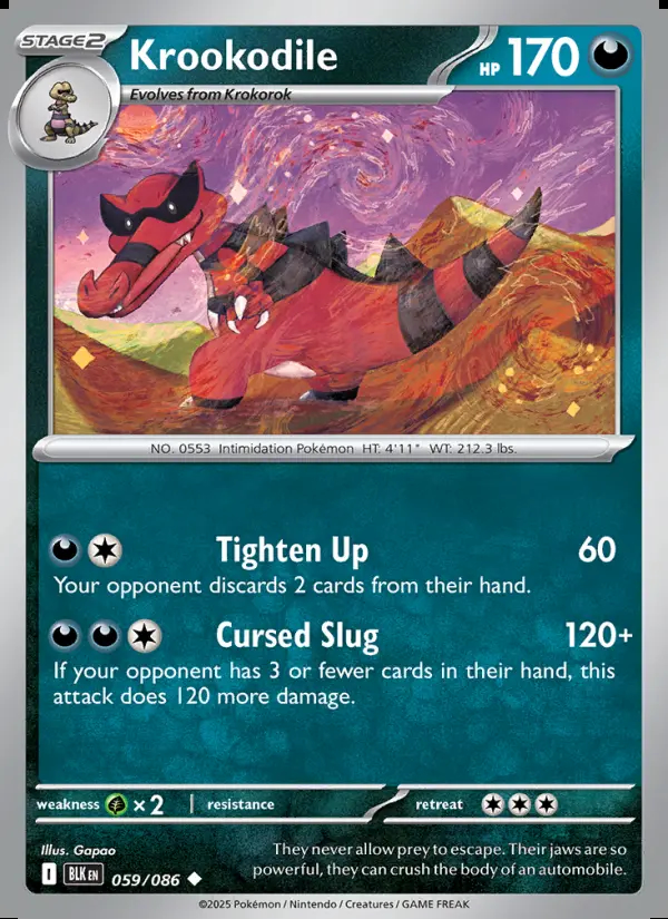 Image of the card Krookodile