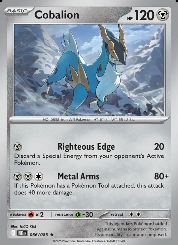 Image of the card Cobalion