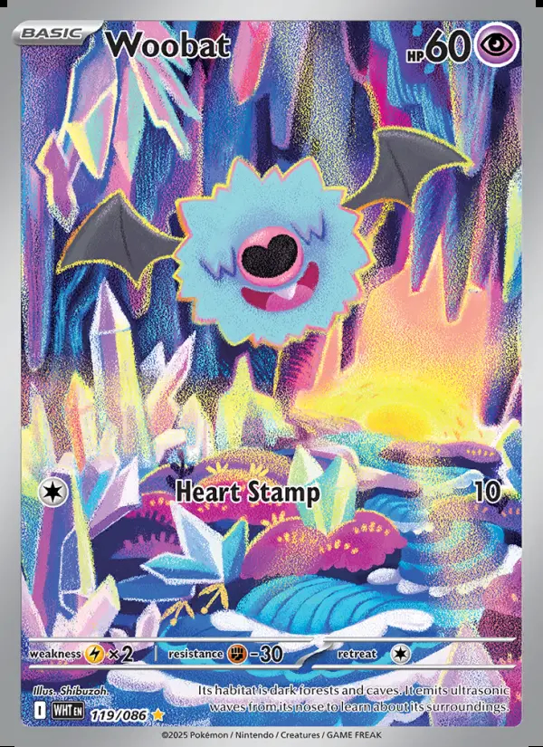 Image of the card Woobat