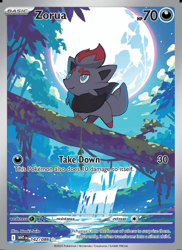 Image of the card Zorua