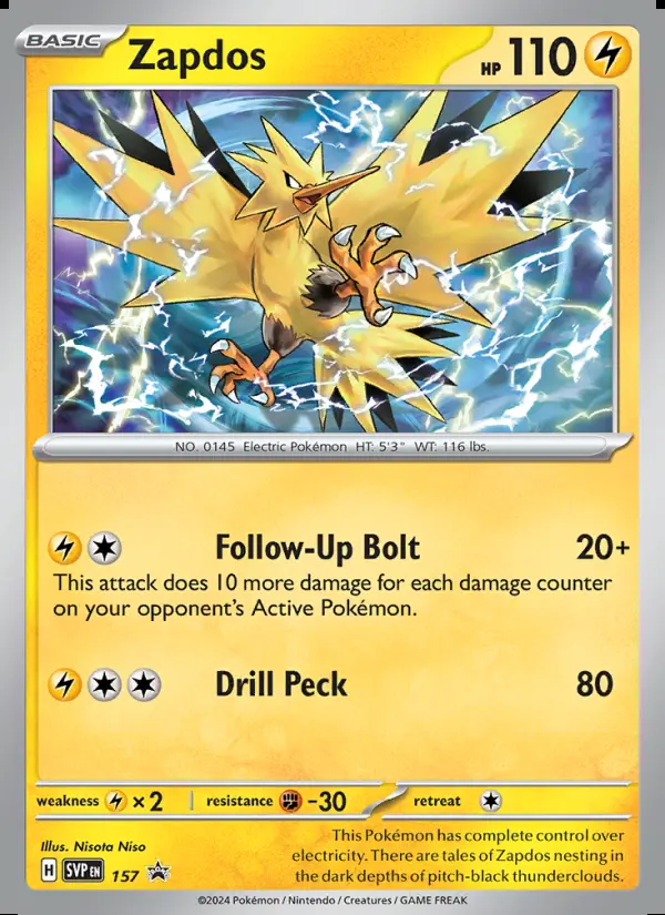 Image of the card Zapdos
