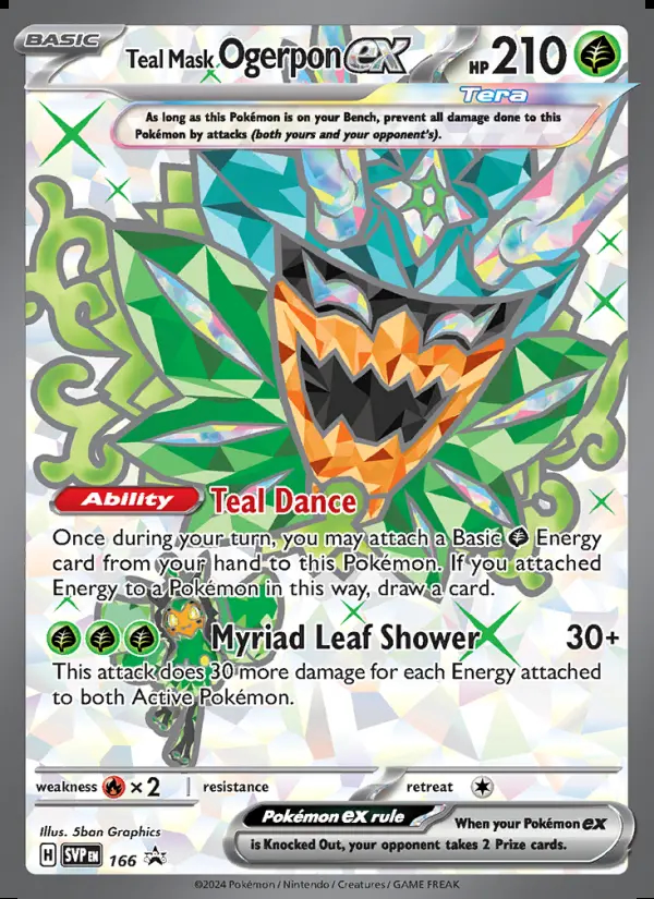 Image of the card Teal Mask Ogerpon ex