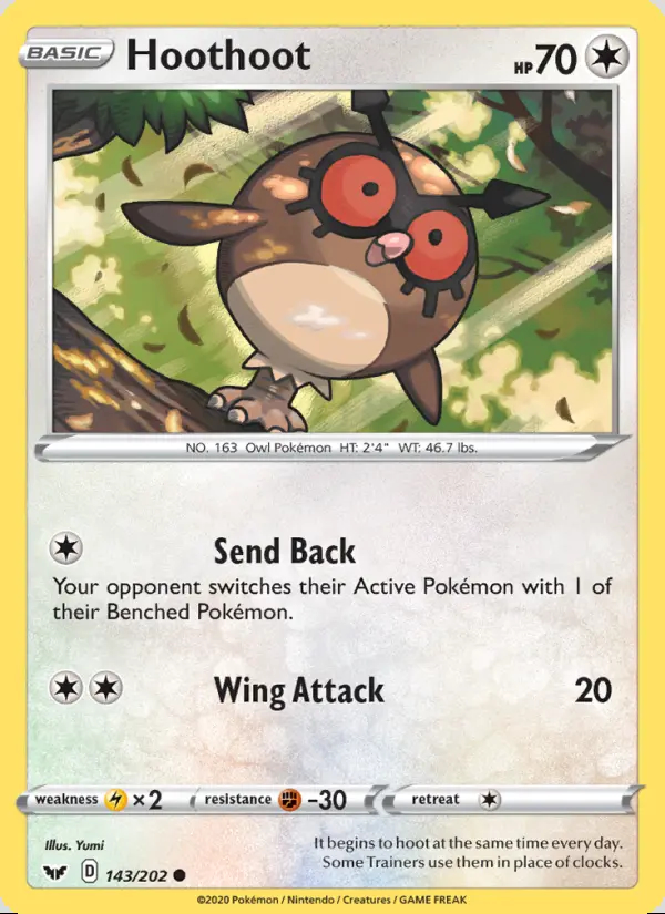 Image of the card Hoothoot