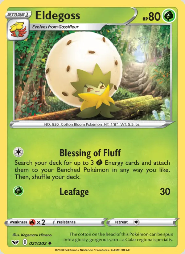 Image of the card Eldegoss