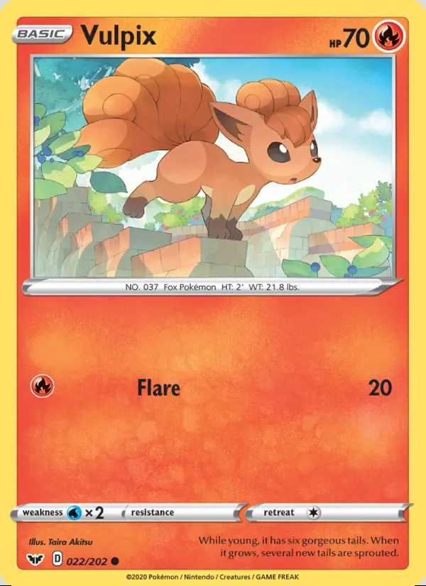 Image of the card Vulpix
