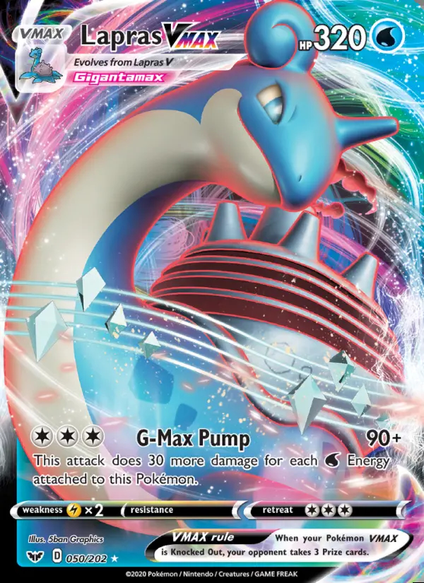 Image of the card Lapras VMAX