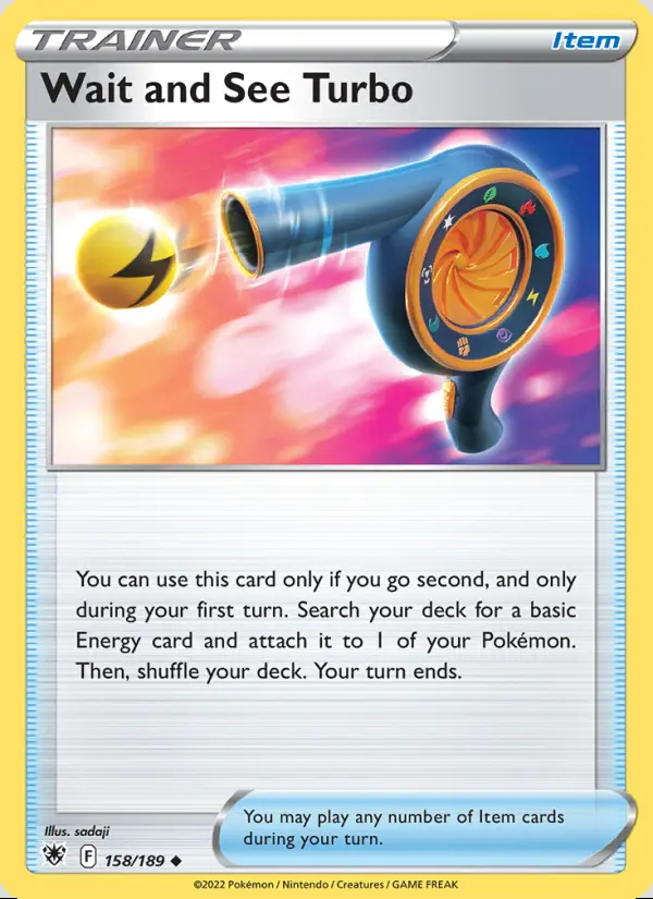 Image of the card Wait and See Turbo