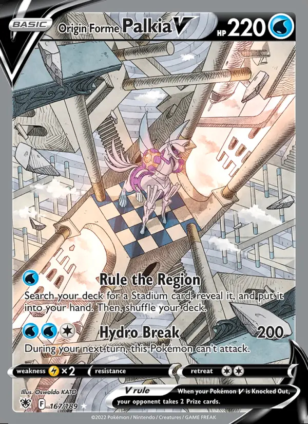 Image of the card Origin Forme Palkia V