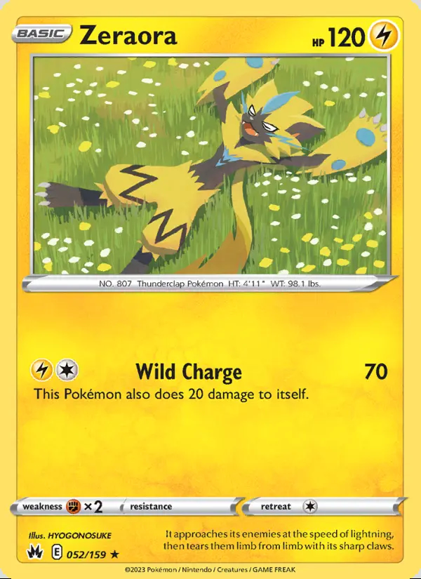 Image of the card Zeraora