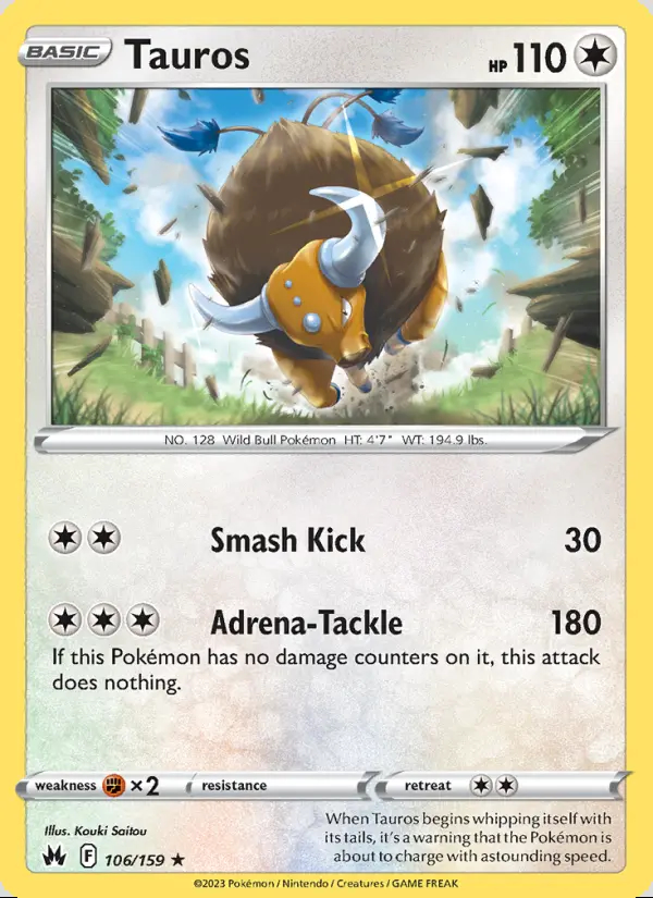 Image of the card Tauros