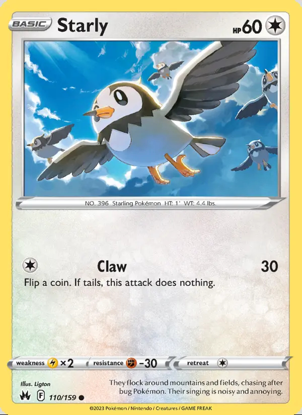Image of the card Starly