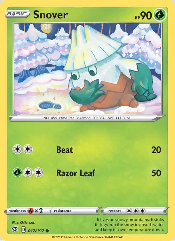 Image of the card Snover