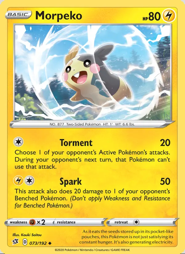Image of the card Morpeko