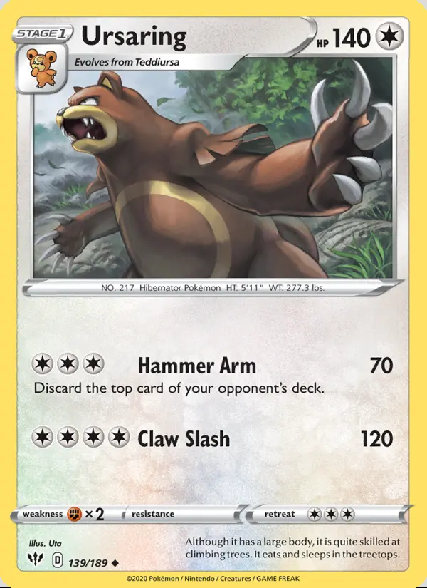 Image of the card Ursaring
