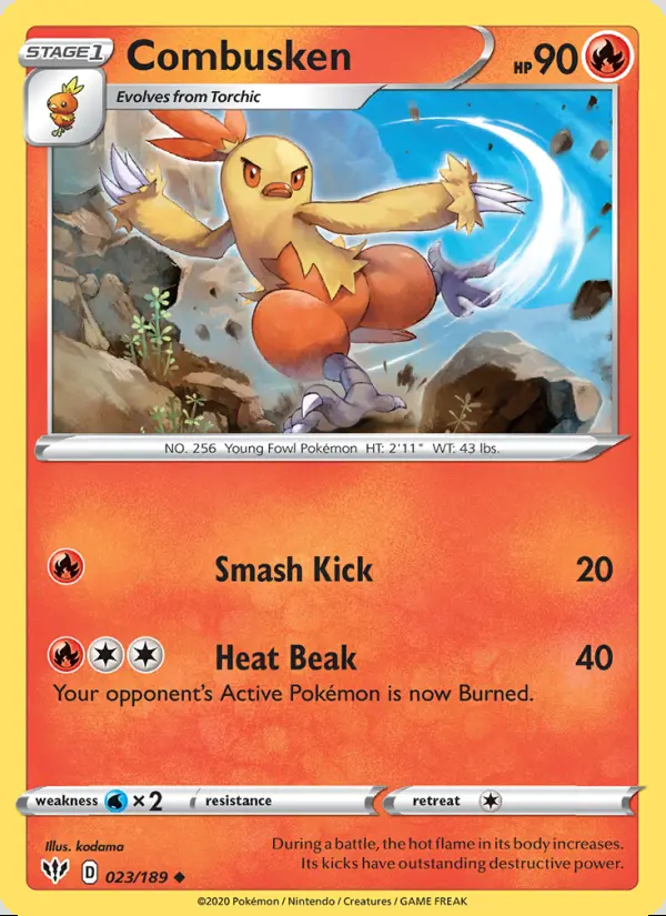 Image of the card Combusken