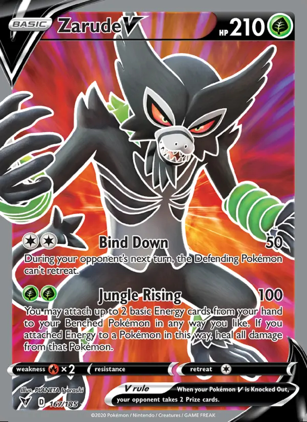 Image of the card Zarude V