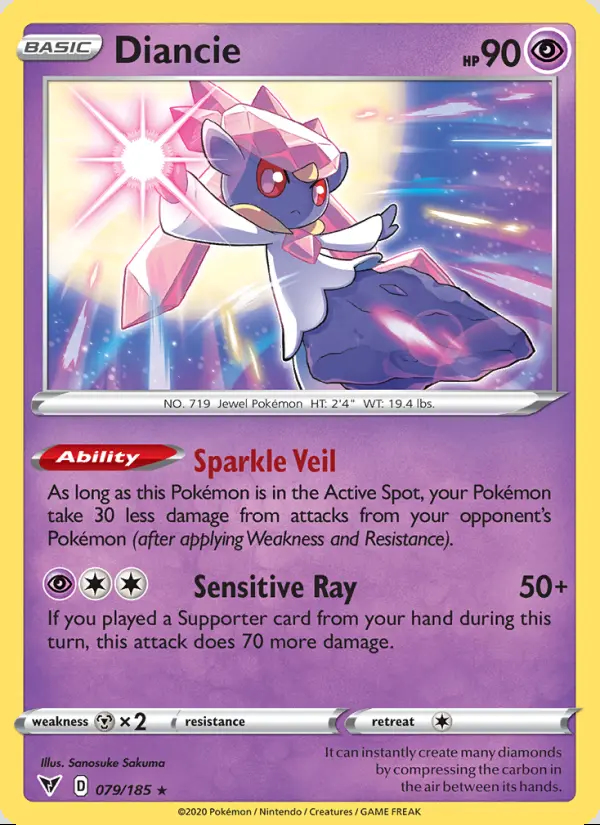 Image of the card Diancie