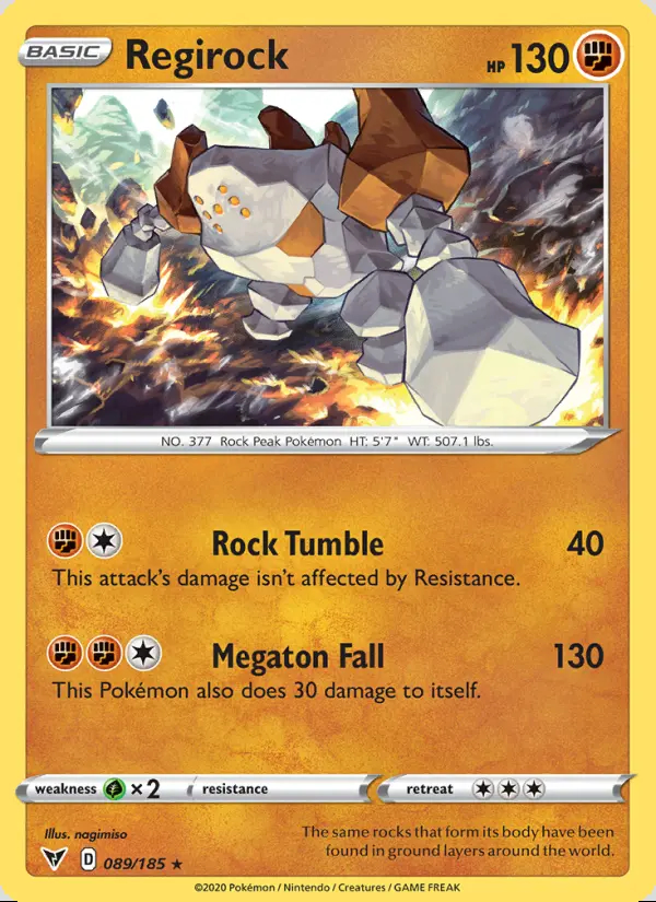Image of the card Regirock