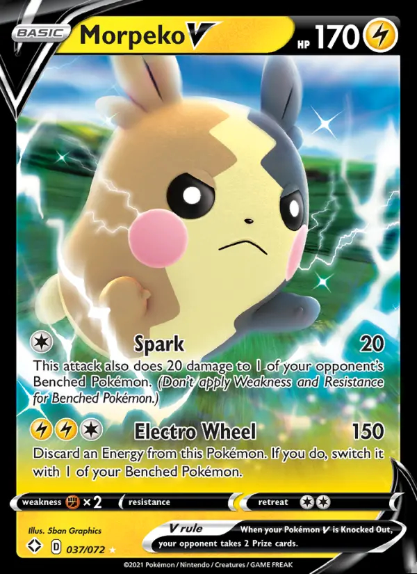 Image of the card Morpeko V