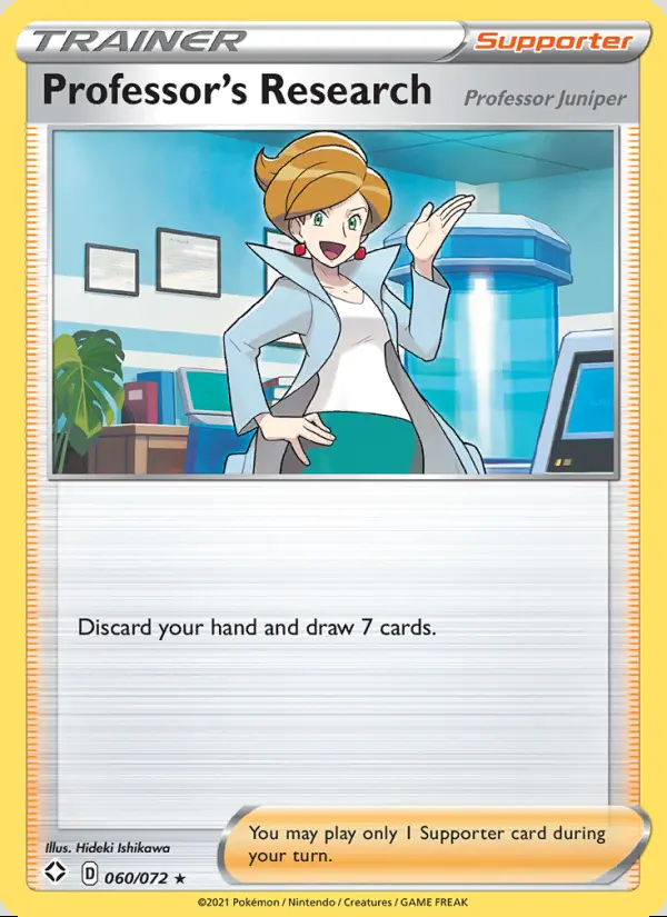 Image of the card Professor's Research (Professor Juniper)