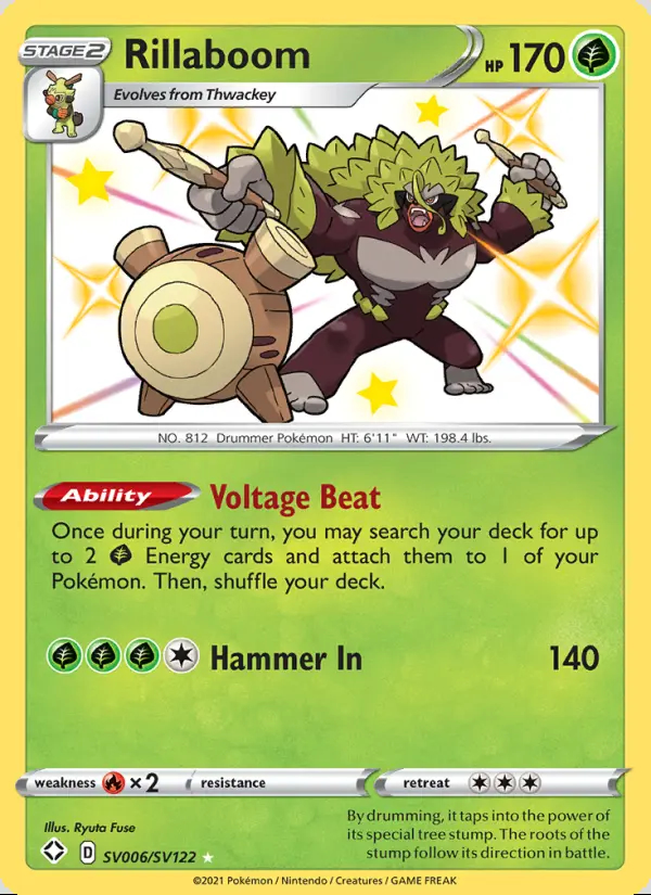 Image of the card Rillaboom