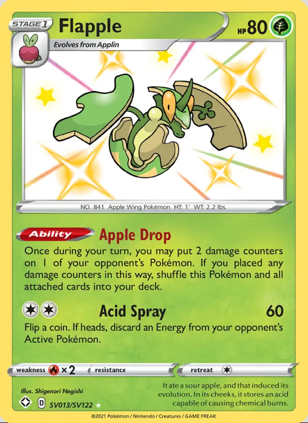 Image of the card Flapple