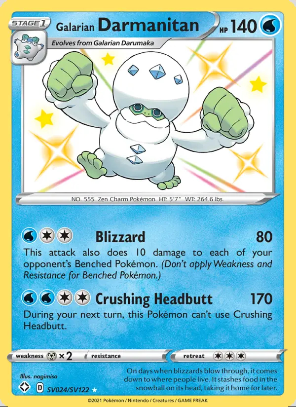 Image of the card Galarian Darmanitan