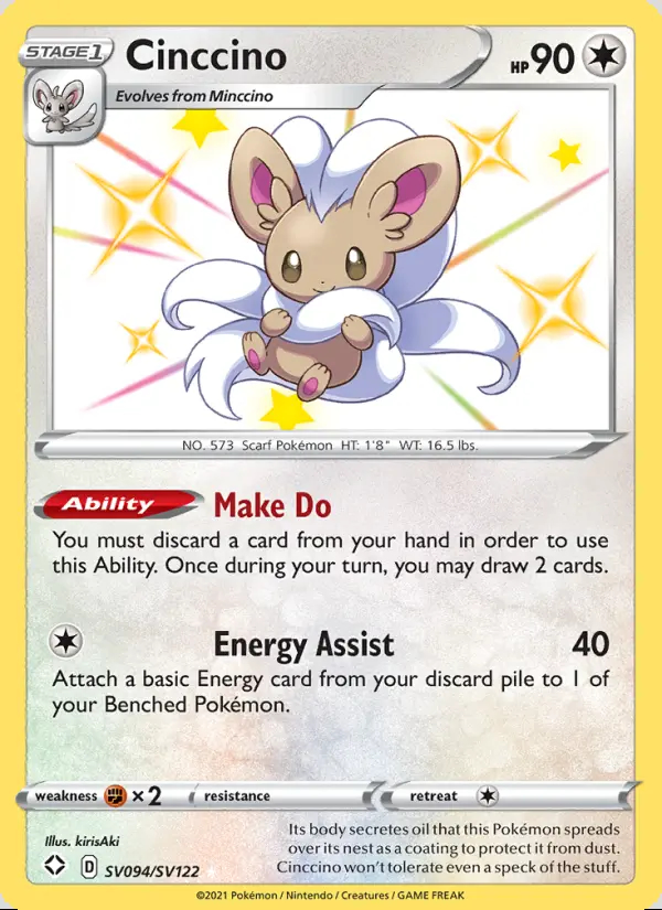 Image of the card Cinccino
