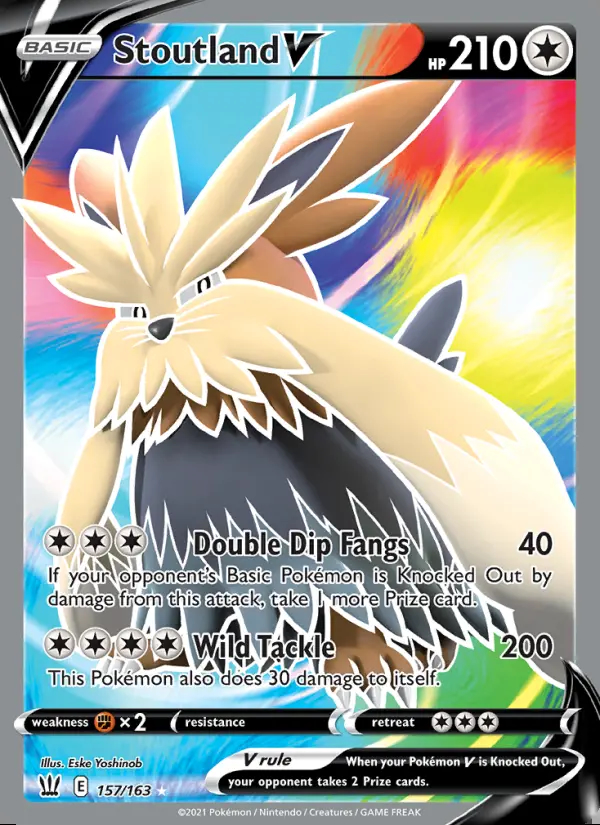 Image of the card Stoutland V