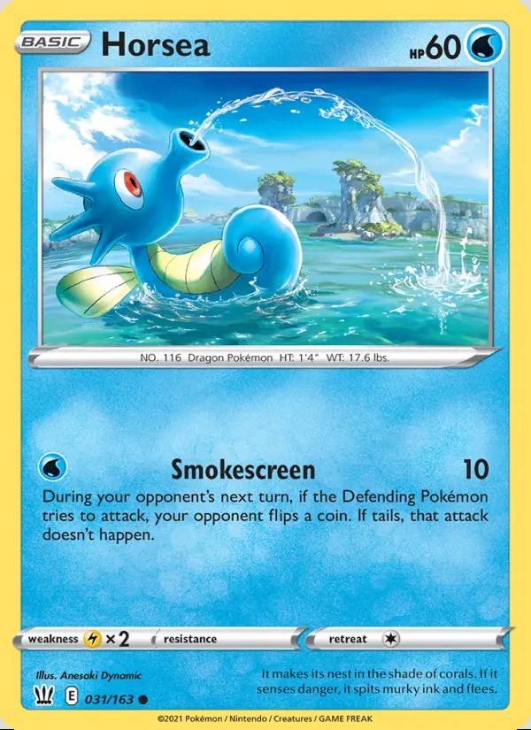 Image of the card Horsea