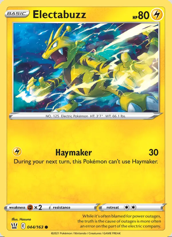 Image of the card Electabuzz