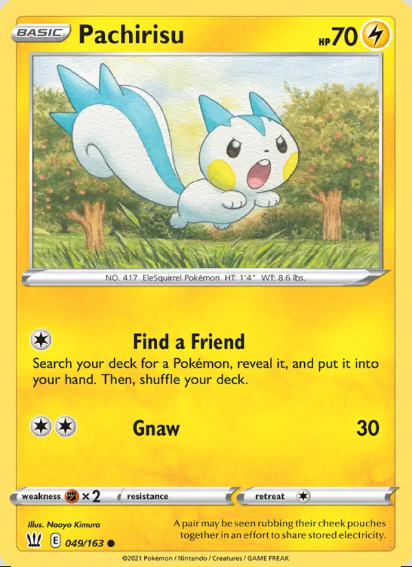 Image of the card Pachirisu