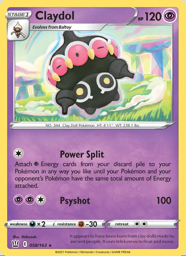 Image of the card Claydol