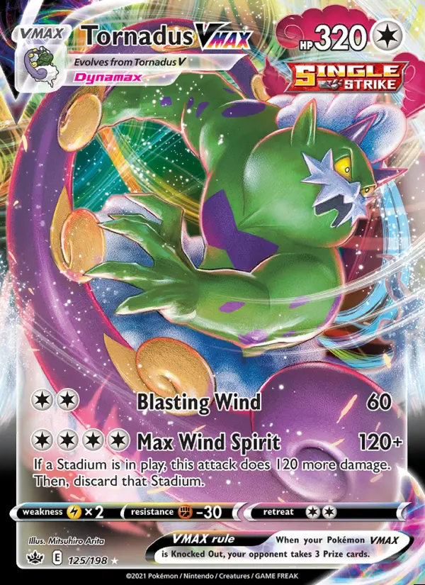 Image of the card Tornadus VMAX