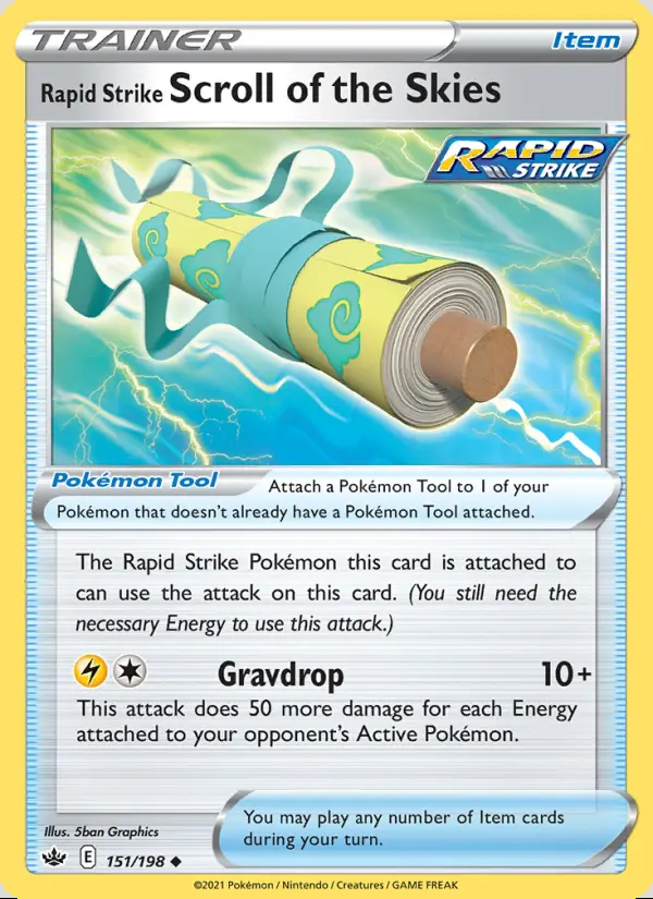 Image of the card Rapid Strike Scroll of the Skies