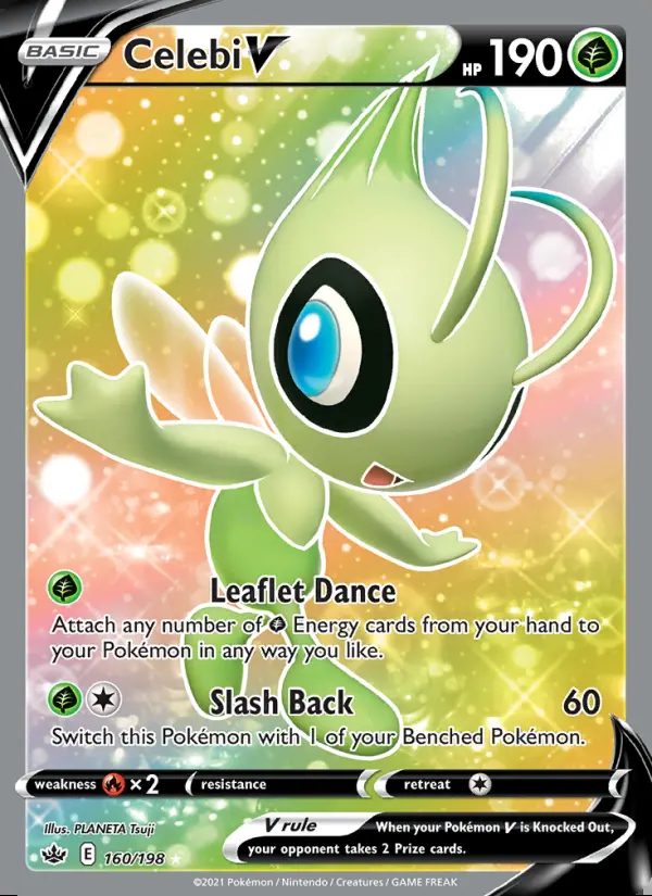Image of the card Celebi V