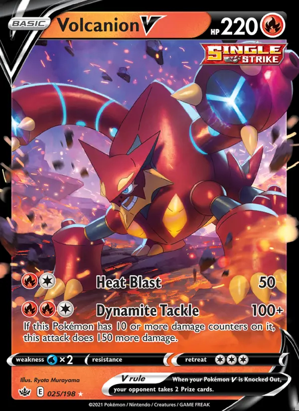 Image of the card Volcanion V