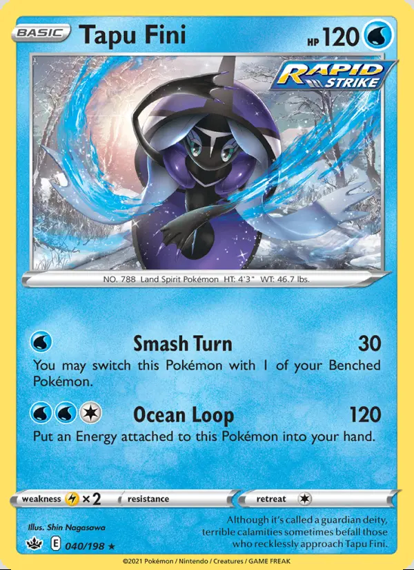 Image of the card Tapu Fini