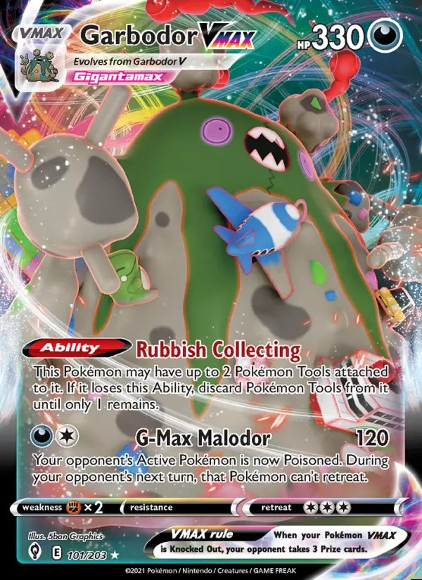 Image of the card Garbodor VMAX