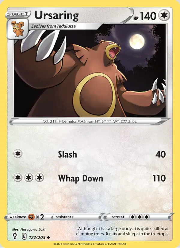 Image of the card Ursaring