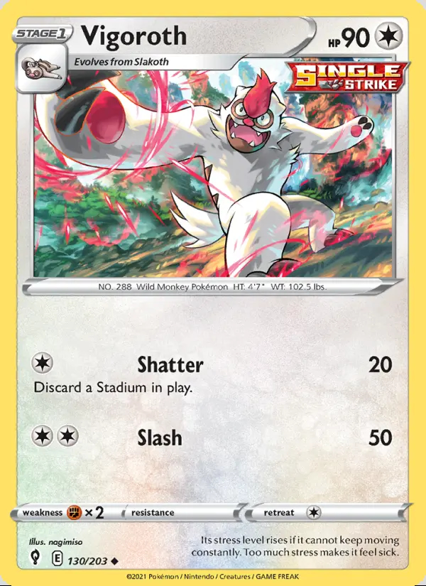 Image of the card Vigoroth