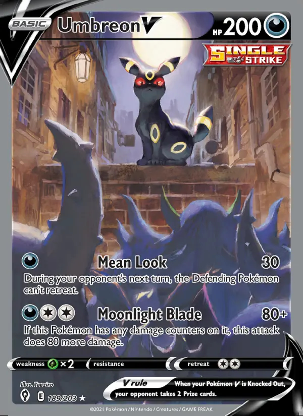 Image of the card Umbreon V