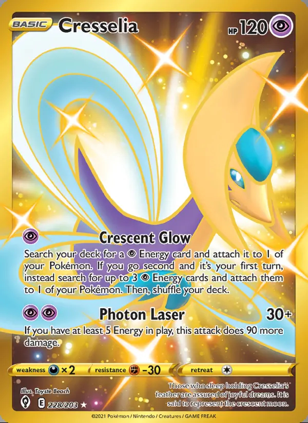 Image of the card Cresselia