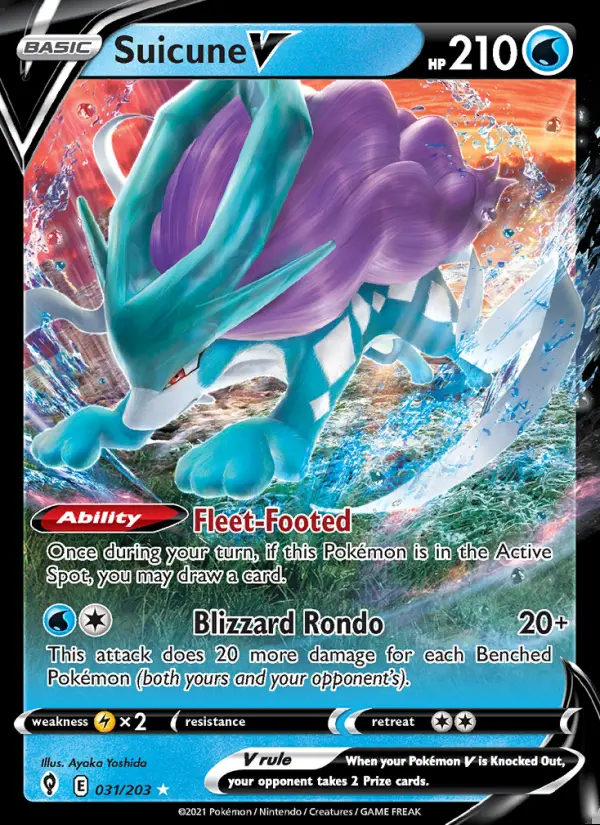 Image of the card Suicune V