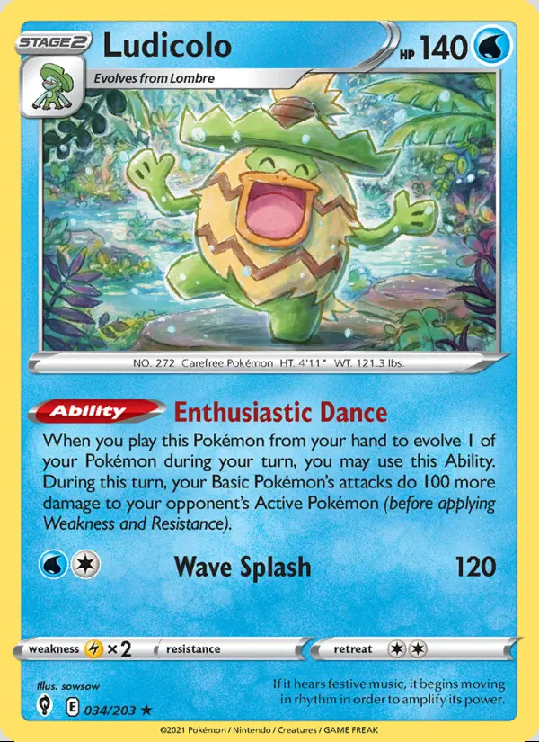 Image of the card Ludicolo