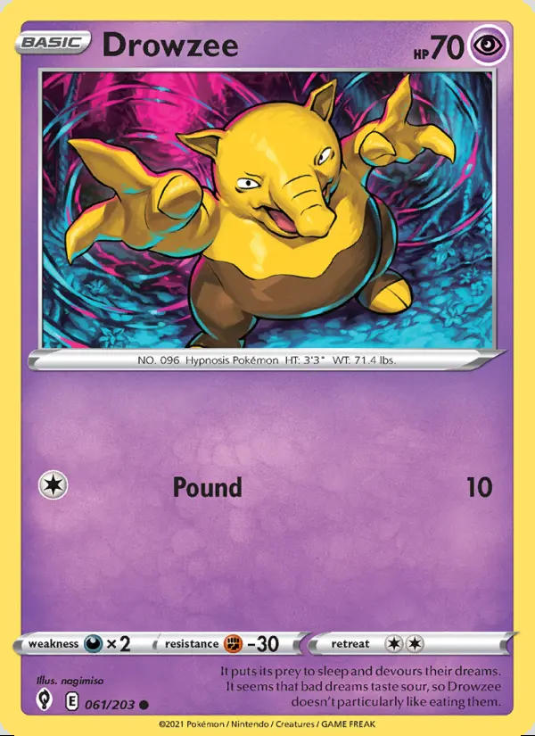 Image of the card Drowzee