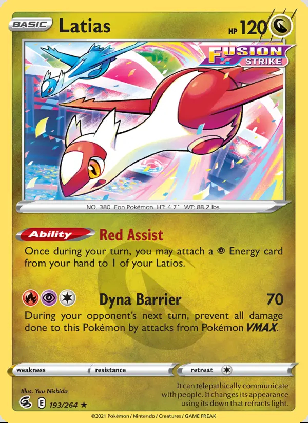 Image of the card Latias