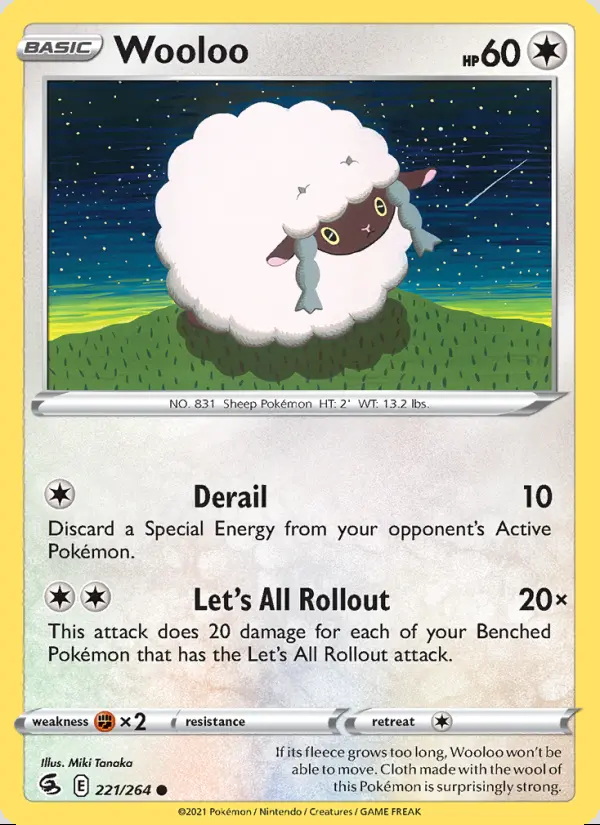 Image of the card Wooloo