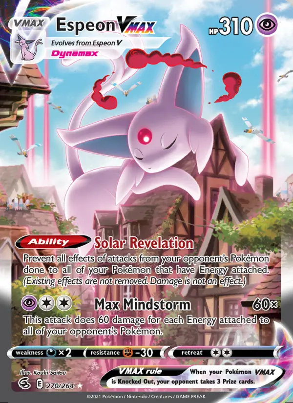 Image of the card Espeon VMAX